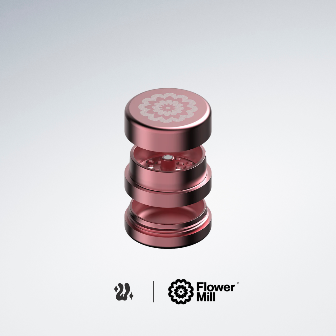 Grinder Flower Mill Mini 2.0, optimiza el flujo de aire del dispositivo