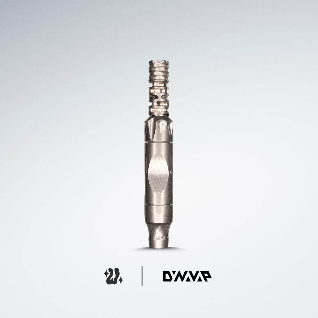 DynaVap VonG (i) en titanio, sin batería ni electrónica