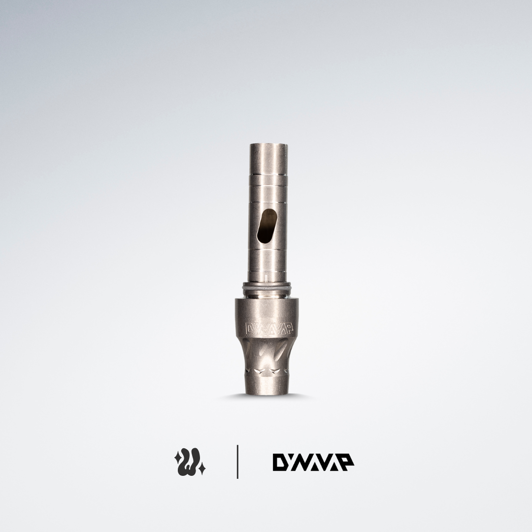 DynaVap VonG (i) Titanium, VapCap on Glass para usar con bongs