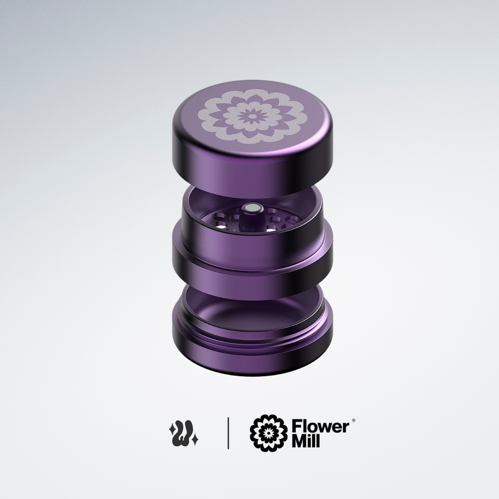 Grinder Flower Mill 2.5, textura esponjosa que mejora el flujo de aire