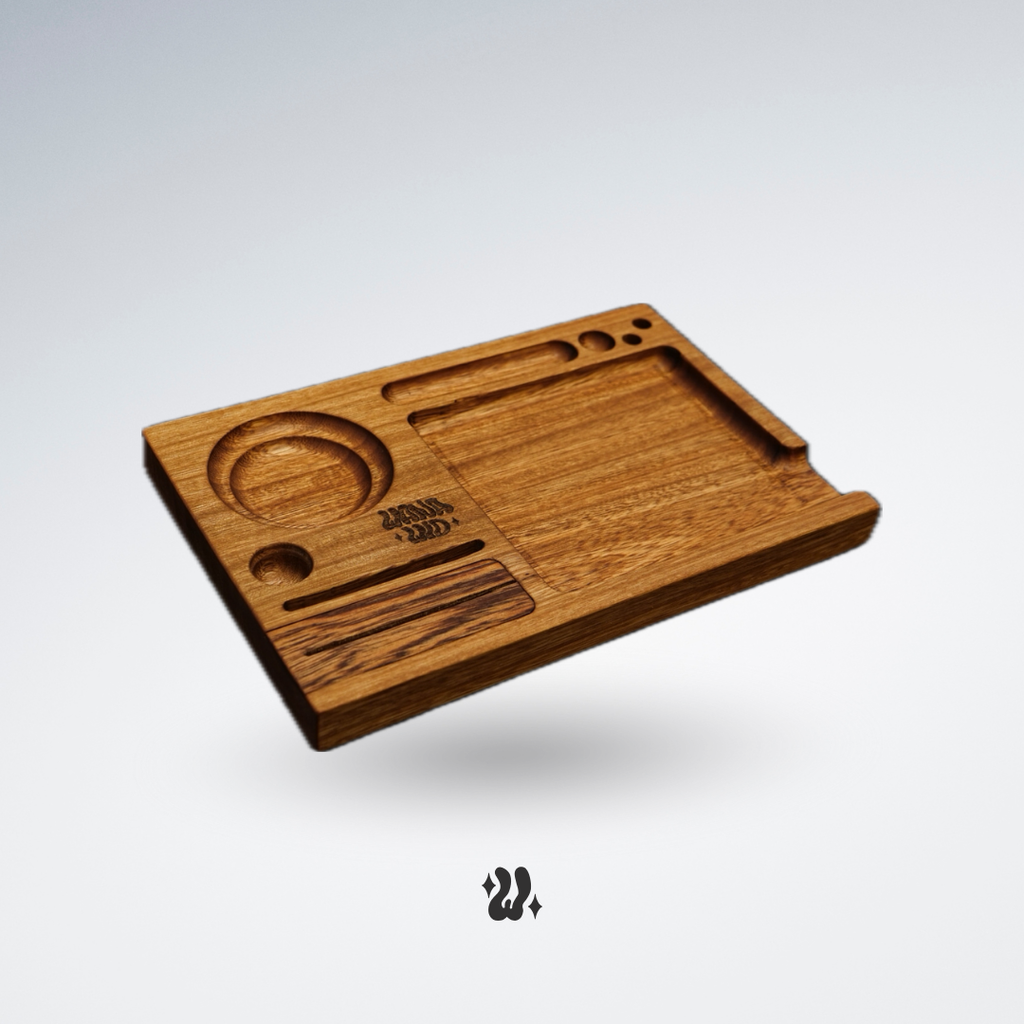 Bandeja de Madera Wanawid con bordes elevados