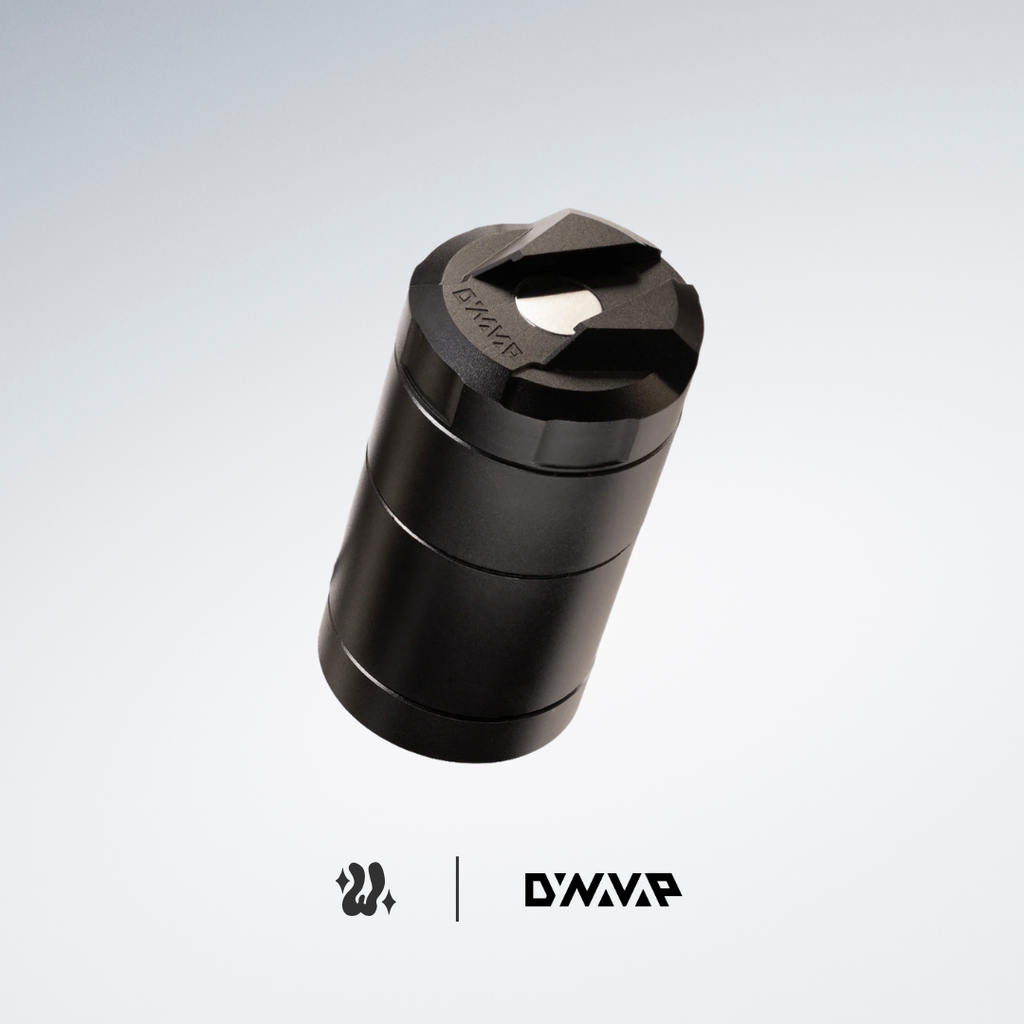 Contenedor DynaVap DynaBank en aluminio anodizado hermético