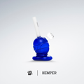 Bong Hemper Sucker 4Love en vidrio de borosilicato de 5 mm con forma de paleta de corazón