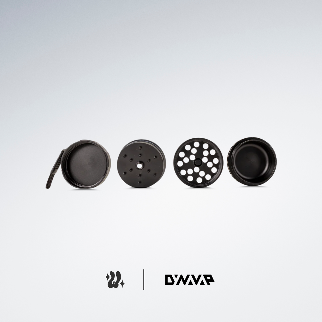 Grinder DynaGrind DynaVap, molienda gruesa recomendada para difusor CCD