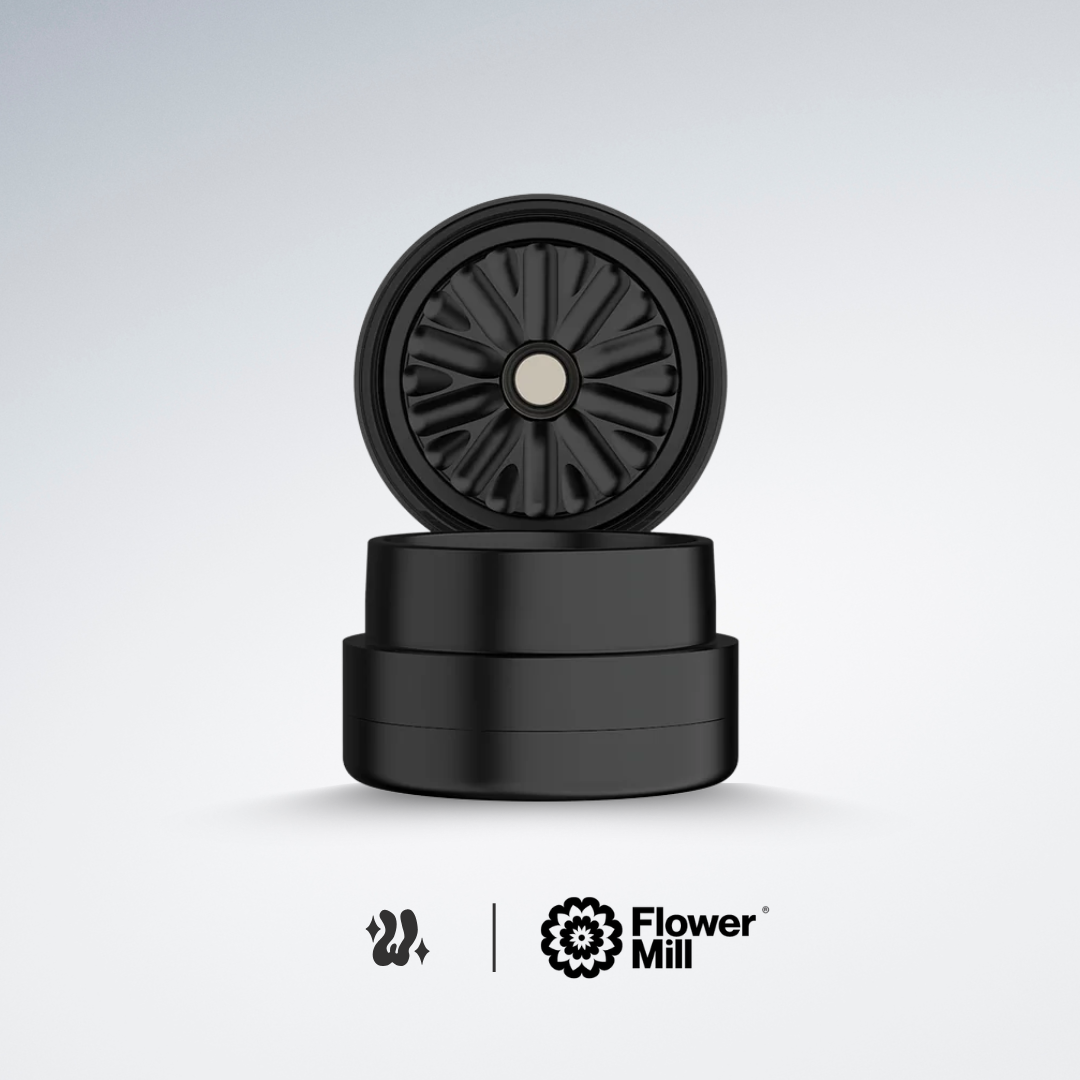 Grinder Flower Mill 2.5, tritura sin aplastar ni cortar el material