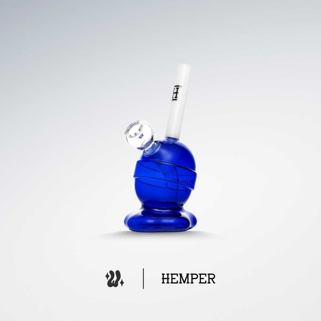 Bong Hemper Sucker 4Love con percolador de disco en la base