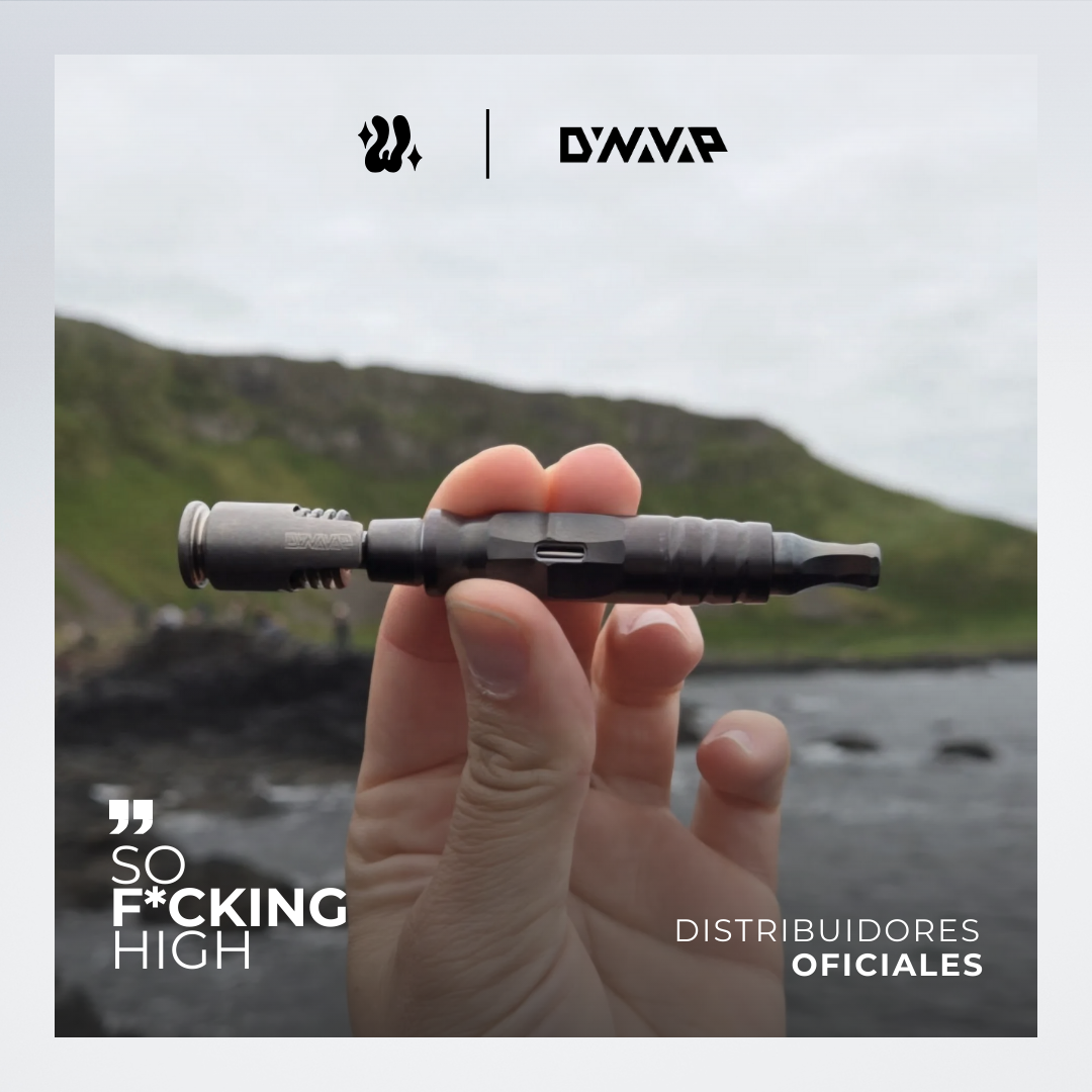 DynaVap HyperDyn con recubrimiento DuraDyn y cono de 10 y 14 mm