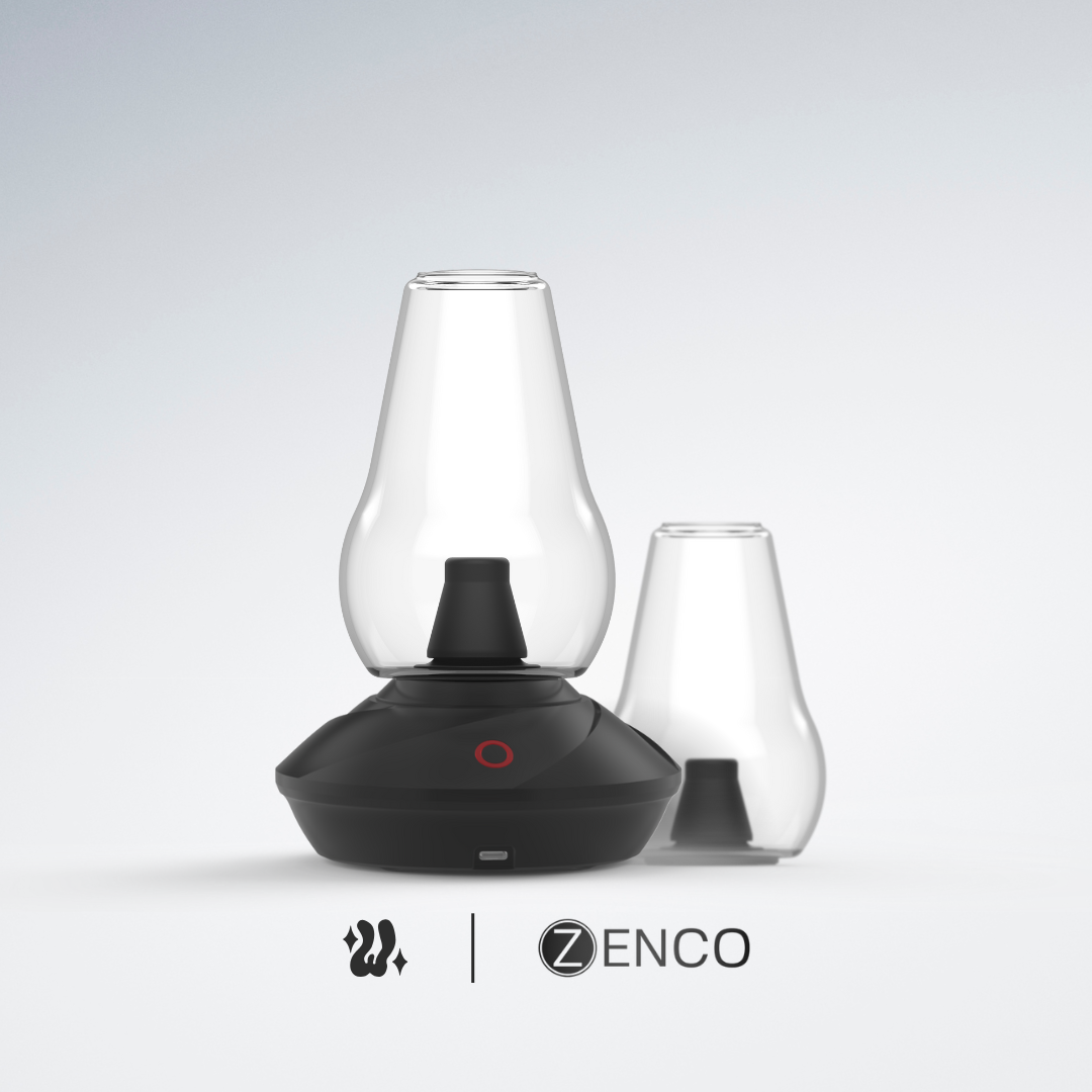 Zenco Duo con dos copas de vidrio de borosilicato intercambiables