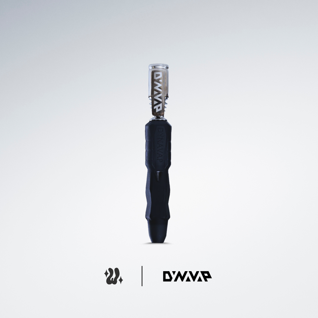 DynaVap The B2 con vástago de silicona irrompible y vía de aire en acero inoxidable