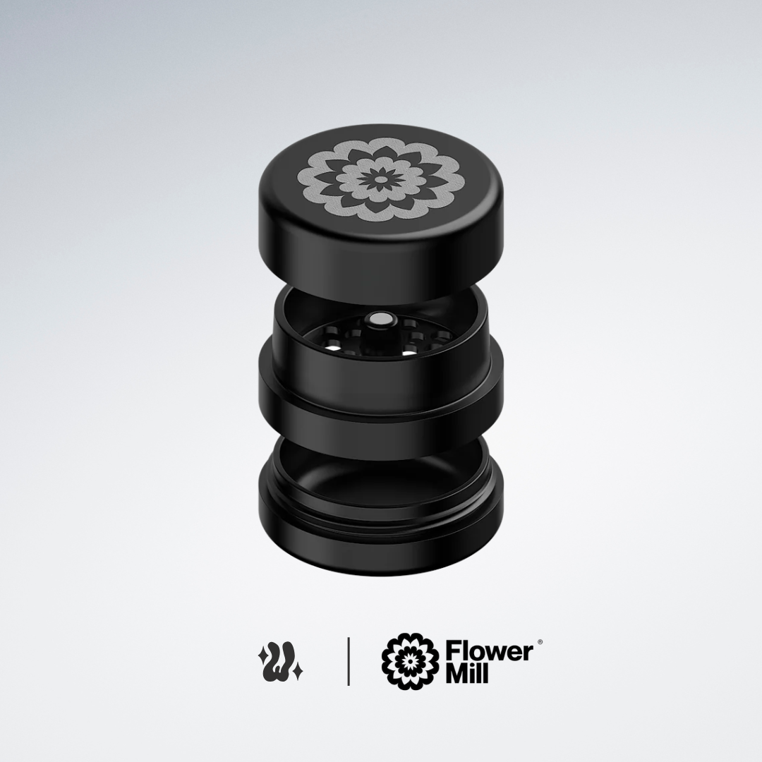 Grinder Flower Mill 2.5, resultado homogéneo y libre de metales desgastados
