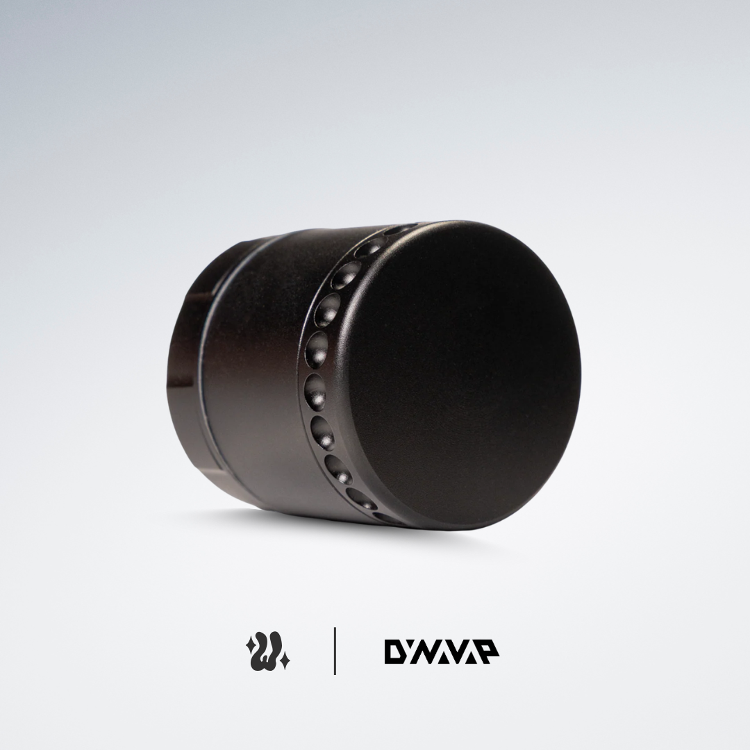 Grinder DynaGrind DynaVap, materiales de alta densidad
