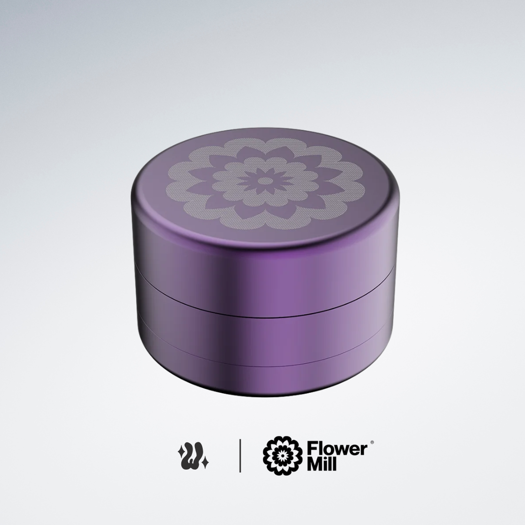 Grinder Flower Mill 2.5, no deja resina pegada en las paredes