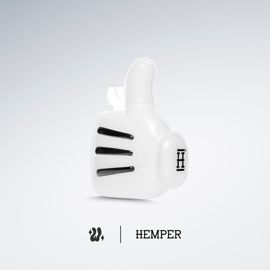 Bong Hemper High Jinx con percolador tipo ducha para caladas suaves