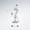 Mini Dab Rig MJ Arsenal Time Turner en vidrio de borosilicato