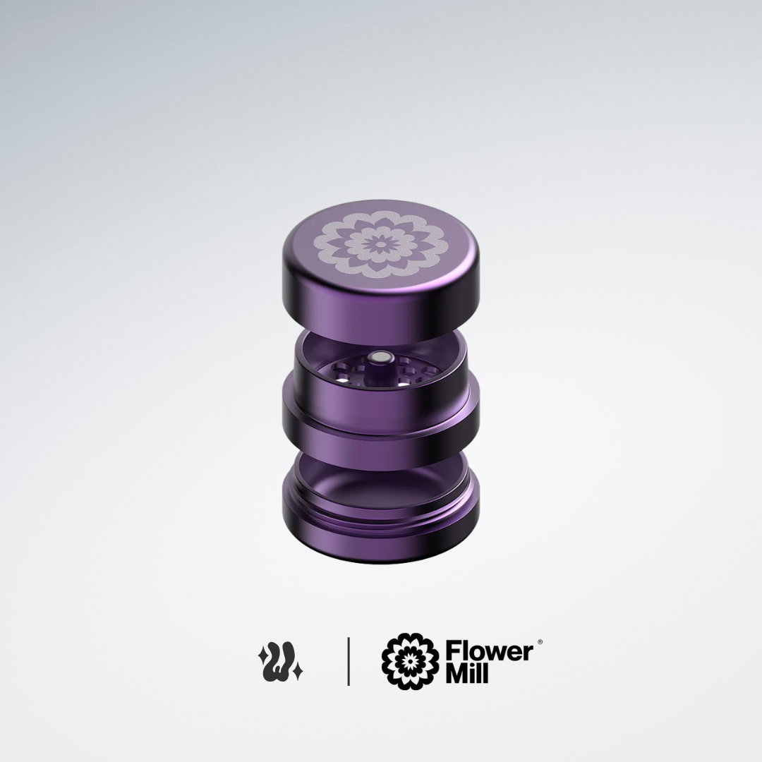 Grinder Flower Mill Mini 2.0, formato compacto de la línea