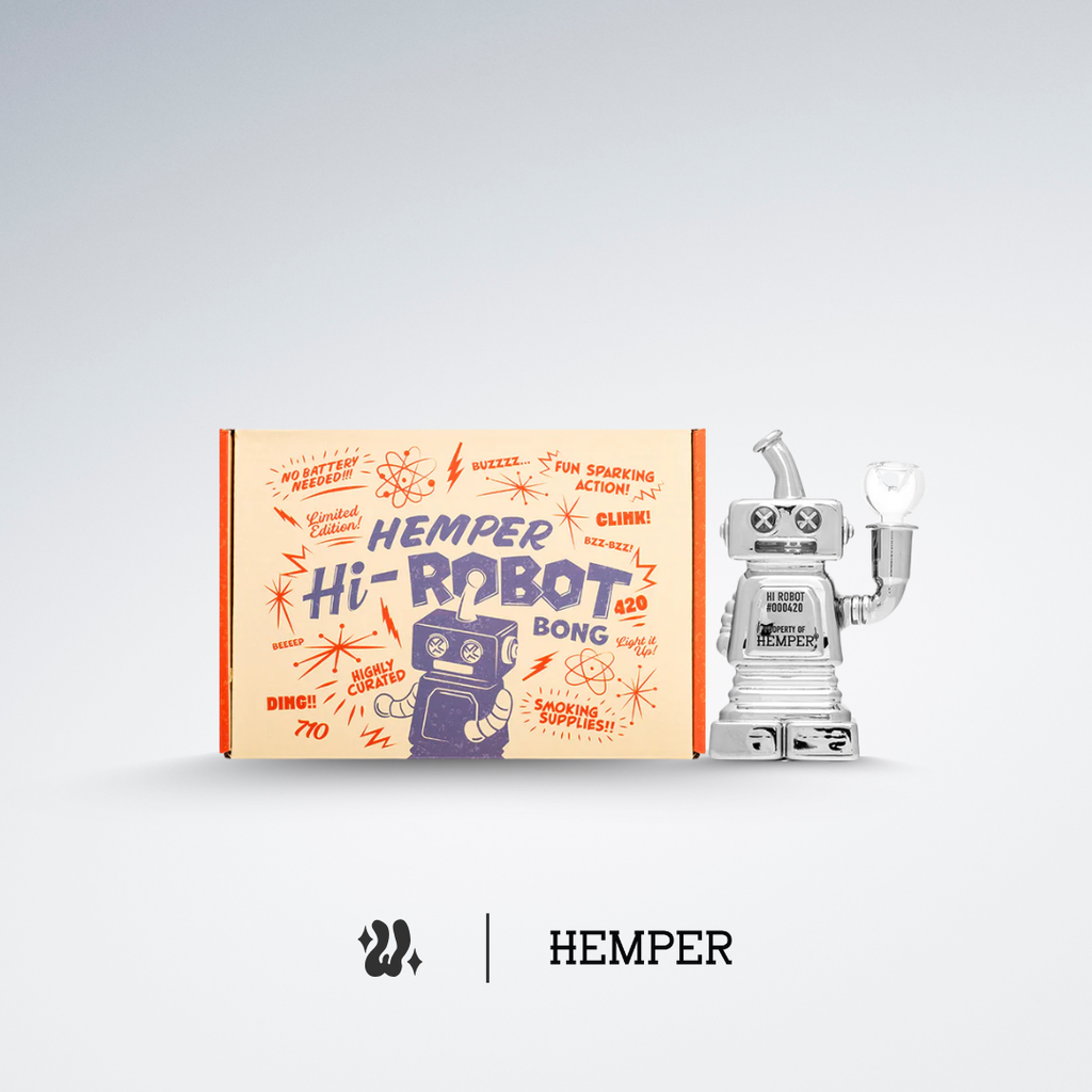 Bong Hemper Mini Hi-Robot, la versión más compacta de la línea