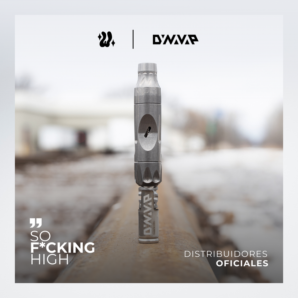 DynaVap VonG (i) Titanium con boquilla cónica de 10 mm nativa