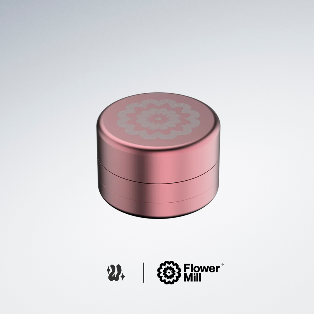 Grinder Flower Mill Mini 2.0, construcción en aluminio resistente
