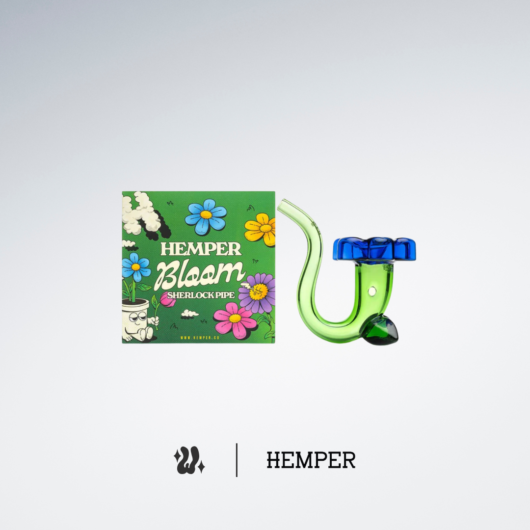 Hemper Bloom Hand Pipe, pieza de colección ideal para regalo