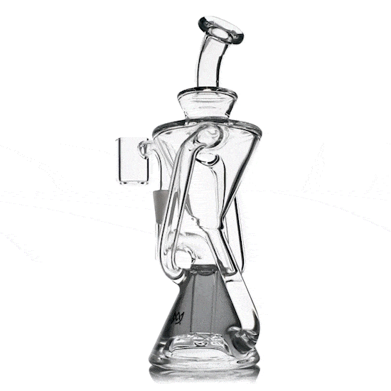 Mini Dab Rig Time Turner con torbellino de agua para enfriamiento rápido