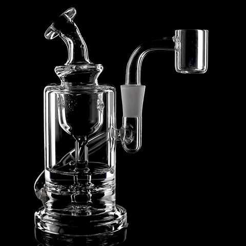 Mini Dab Rig Ursa MJ Arsenal con downstem trasero y colector de resina